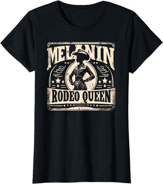 Melanin Rodeo Queen 1 T-Shirt