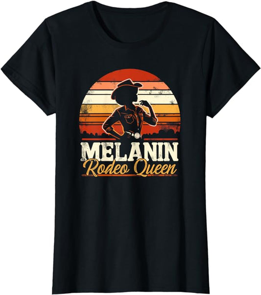 Melanin Rodeo Queen 2 T-Shirt