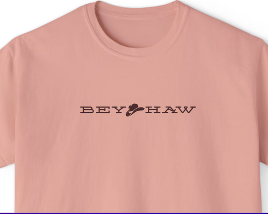 Bey Haw Beyonce Country T-Shirt Short Sleeve